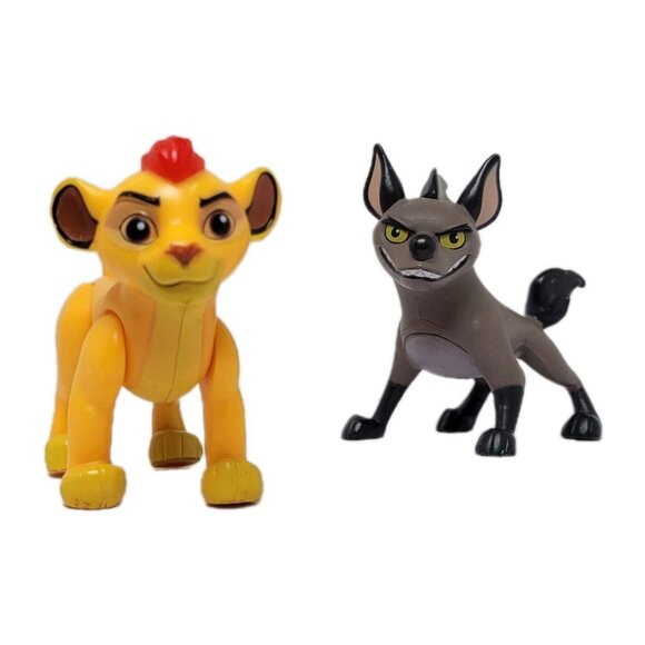 Lot Disney Lion King Lion Guard Kion And Janja Hyena Pride Lands Figure - Picture 2 of 16